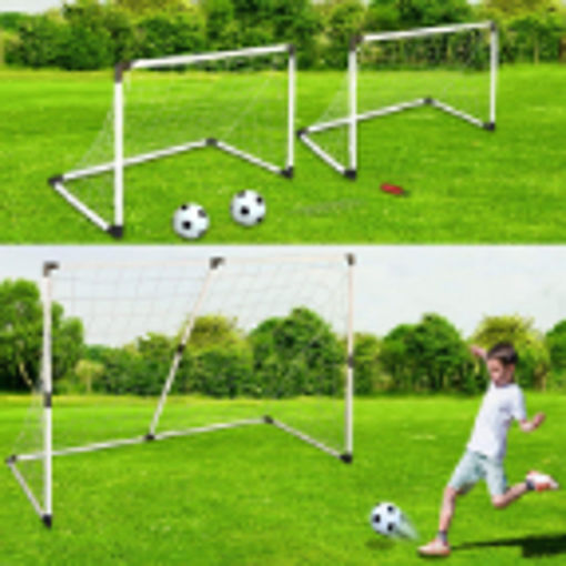 Picture of 2 IN 1 FOOTBALL SET SIZE 180X60X120CM